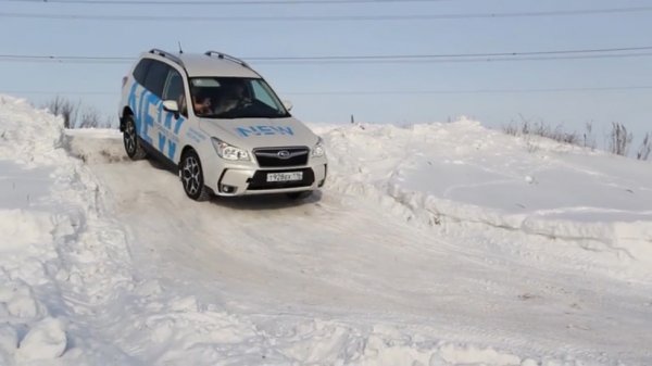 Subaru Forester тест-драйв 2014 - Nice-Car.Ru