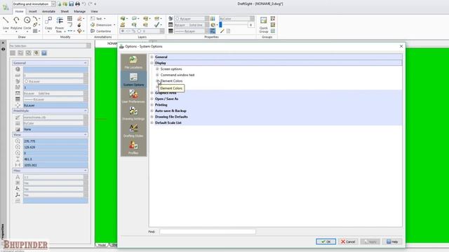 How To Change The Background Color In Draftsight