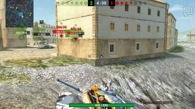 World of Tanks Blitz- P.43/06 anniv. @ Castilla смотреть онлайн