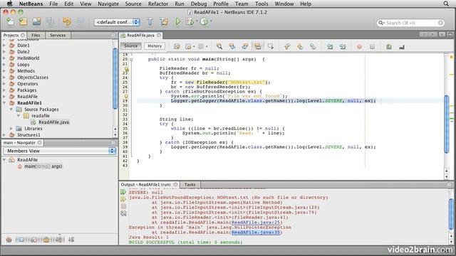 Chapter 5.2 Handling Exceptions смотреть онлайн