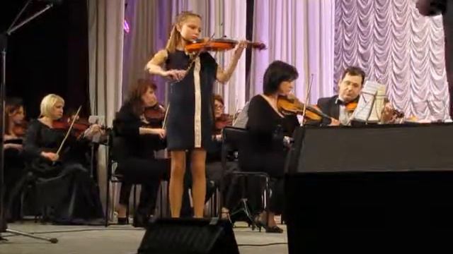 I.S.Bach Concerto for violin A-moll 1 part смотреть онлайн