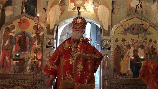 2021 05 27 митр Вадим в храме Исидора Блаженного смотреть онлайн