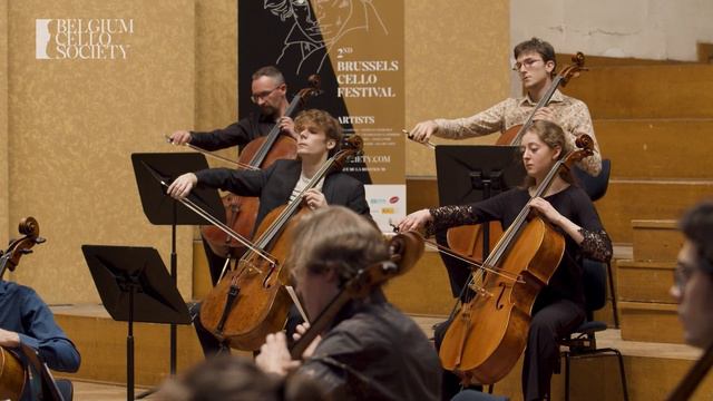 BEETHOVEN Symphony No. 5, Allegro con brio | 2020 Brussels Cello Festival Orchestra смотреть онлайн