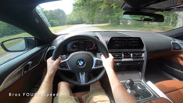 2022 BMW M850i XDrive Gran Coupe: POV Drive, Impressions And ASMR