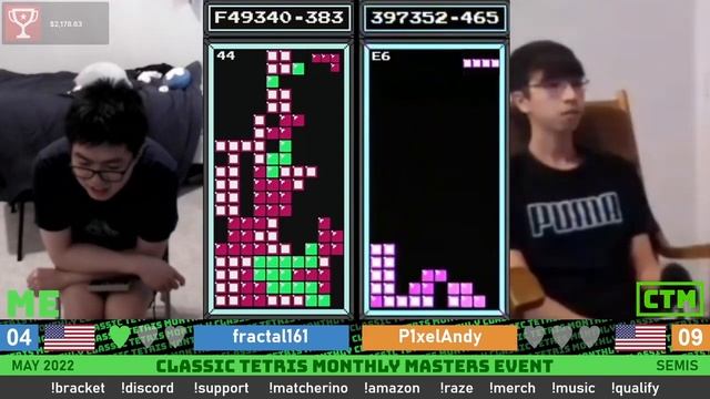 First 2 MILLION Score in Classic Tetris Match! смотреть онлайн