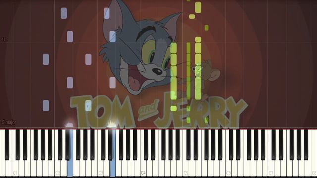Tom and Jerry Theme | Piano Tutorial смотреть онлайн