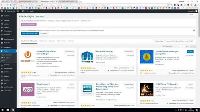 Actualizar Plugins y Plantillas WordPress rápidamente sin desinstalar o subir por FTP смотреть онлайн