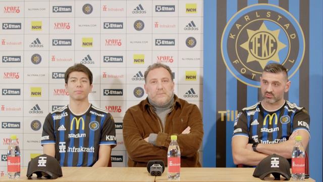 Presskonferens - Ilir Berisha & Takuto Yasuoka смотреть онлайн