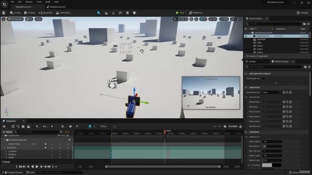 003 Animating and setting our camera view.mp4 смотреть онлайн