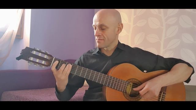 Reality (Vladimir Cosma, Jeff Jordan) guitar version fingerstyle arrangement смотреть онлайн