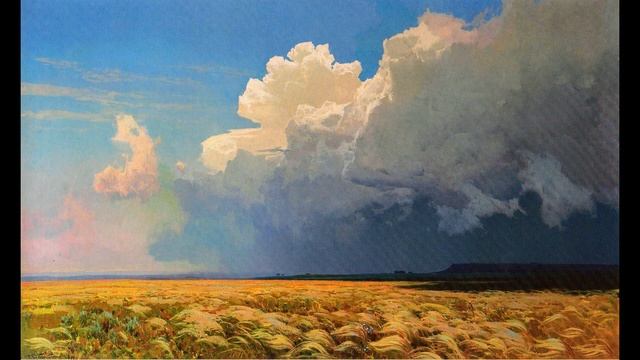 Гроза в степи (стихотворение В. Гаазова по картине П. Гречишкина) смотреть онлайн