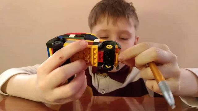 LEGO самоделка Citroen 2cv Sahara 4x4