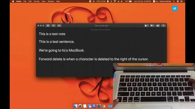 How to forward delete on a Macbook смотреть онлайн