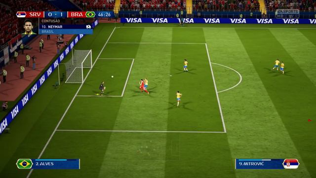 FIFA 18 World Cup Russia 2018 DLC - BRASIL X SERVIA [FASE DE GRUPOS] #3 смотреть онлайн
