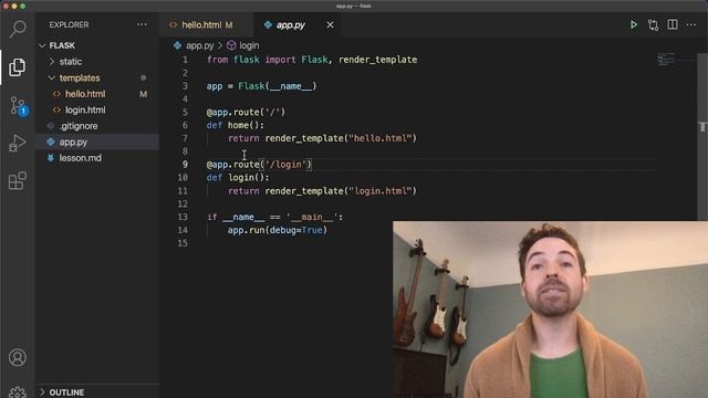 Python for JS Devs - Flask (2) смотреть онлайн