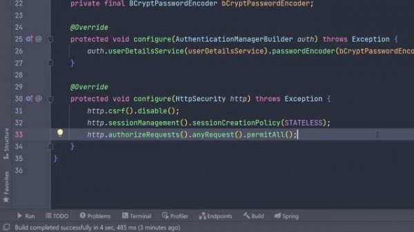 Amigoscode - Spring Boot and Spring Security with JWT including Access and Refresh Tokens 🔑