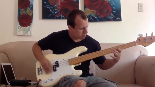 Fender Precision Bass reedicao 57 ano 1990 japan смотреть онлайн