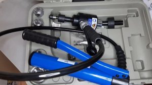 ПГПО-60  от компании КВТ.  Пресс для пробивки отверстий. Больше не сверлим