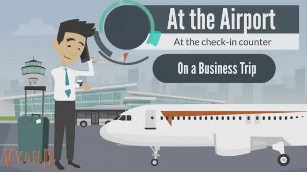 В АЭРОПОРТУ - Диалог на Английском
AT THE AIRPORT - English Conversation 

#английский