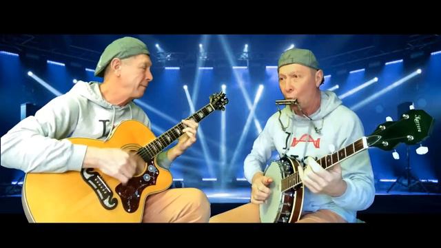 Blackbird-The Beatles/guitar,banjo,harmonica cover/ смотреть онлайн