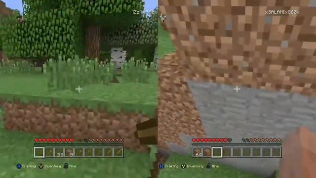 Minecraft Xbox One Split Screen Part 1 смотреть онлайн