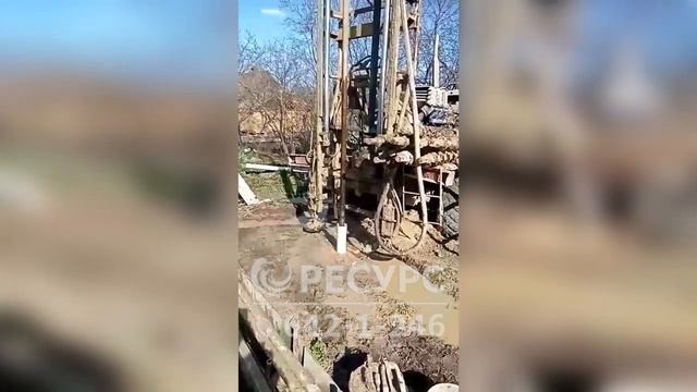 Бурение скважины в деревне Большое Забородье Оржицкого сельского поселения Ломоносовского района смотреть онлайн