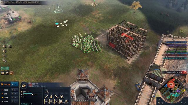 Age of Empires 4 - 3v3 HUGE 600 POP RIVER BATTLE | Multiplayer Gameplay смотреть онлайн