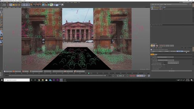 C4D Motion Tracking & 3D model placement onto footage tutorial with David Villa смотреть онлайн