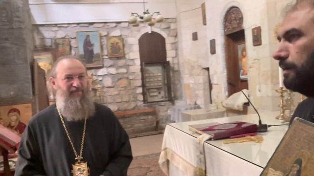 Прогулка по Дамаску. Посещение патриаршего Собора и храма преподобного Иоанна Дамаскина. смотреть онлайн