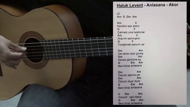 GİTAR DERSİ | HALUK LEVENT ANLASANA | ARPEJ смотреть онлайн