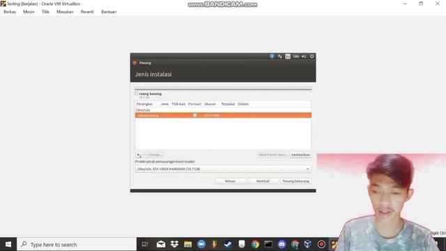 Menginstall Oracle VirtualBox || Memasukin ISO, Tabel Partisi, Hingga Dinyatakn Berjlan Linux Ubunt смотреть онлайн