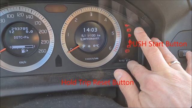 Volvo XC60 2010 Service Indicator Reset смотреть онлайн