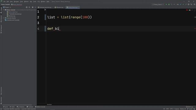 How to implement Binary Search in Python | with explanation | Python tutorials | full video смотреть онлайн