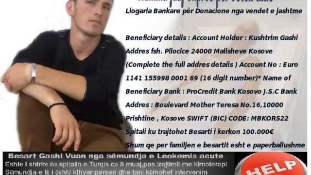 Ta Ndihmoim BESART GASHIN nga F.sh.Pllaqicë -Malishevë смотреть онлайн