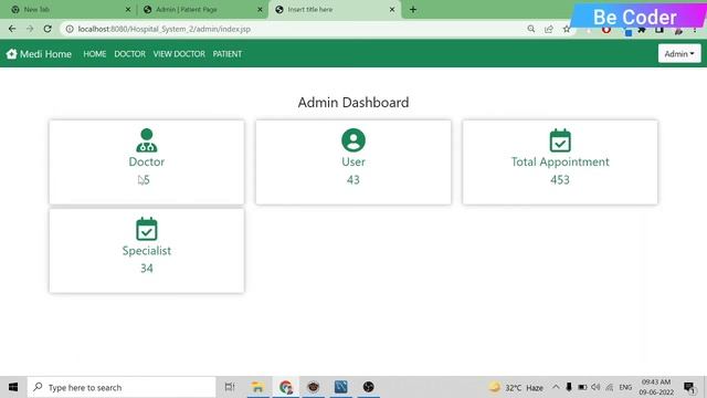 #10 Admin Appointment Module Hospital Management System | Advance Java Project смотреть онлайн