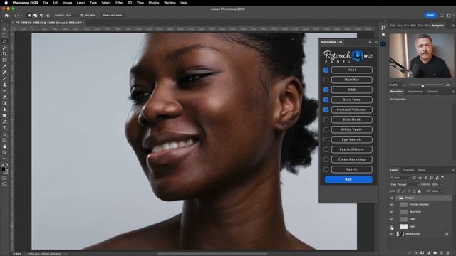 Retouch4me - AI Retouching - Photoshop Plugin смотреть онлайн