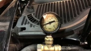 Проверка клапана расширительного бачка