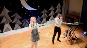 "Золоткой упала с неба звезда". Сергей Закарлюка, Елена Бажанова.