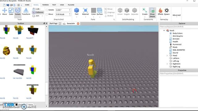 How to move your character in roblox (2017 Roblox studio) смотреть онлайн