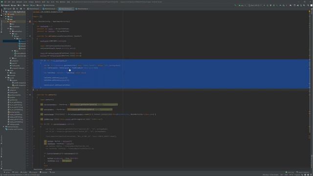 Pemrograman Android 10: Scroll Bar, Tombol di Runtime, Konstanta, dan mengganti nama apps serta Ico смотреть онлайн