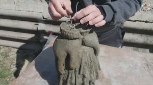 DIY Цветочный горшок из цемента своими руками Вазоны из цемента Кашпо Поделки Идеи из цемента