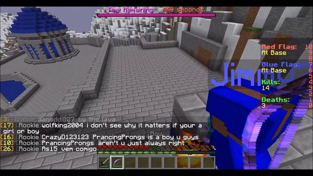 Minecraft CTF! Git Rekd Flagholders! смотреть онлайн