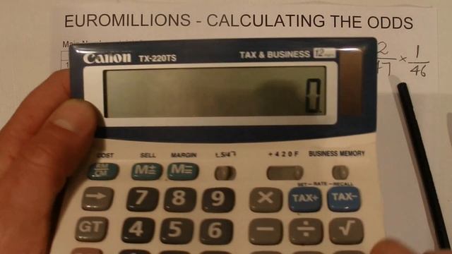 How to Calculate the Odds of Winning EuroMillions - Step by Step Instructions - Tutorial смотреть онлайн