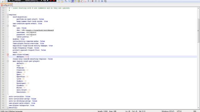 Как увеличить приват для донатеров  ограничение размеров регионов по группам