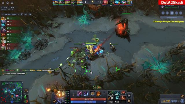 Talon 23savage Slardar Carry 13K MMR Smurf FULLGAME Perspective Dota 2 7.32D смотреть онлайн