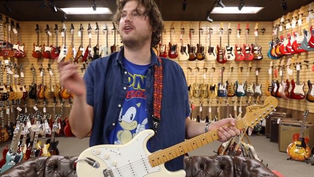 Guitar of the Day: 1997-98 Fender Jimi Hendrix Tribute "Mirror" Stratocaster | Norman's Rare Guitar смотреть онлайн