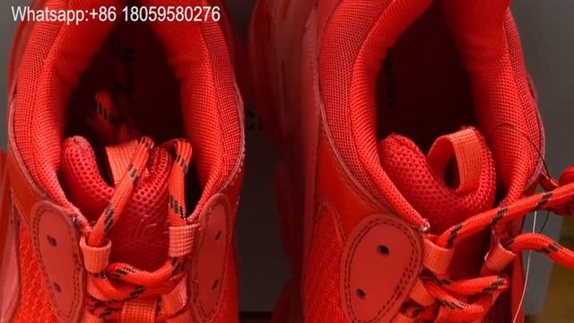 Balenciaga Triple S Red Sneaker HD Review of Balenciaga Sneakers from Supshoes смотреть онлайн