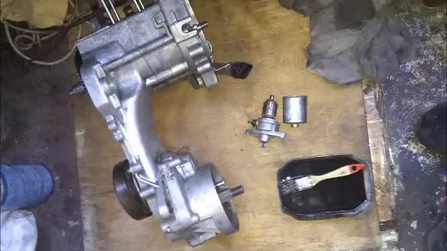 Покраска двигателя 139QMB