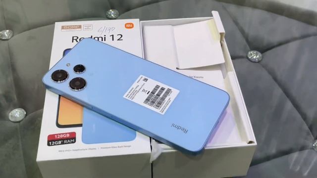 Redmi 12 Unboxing 12GB/128GB? ,First Look & Review | Redmi12 Blue | Redmi 12 Price,spec & Many More