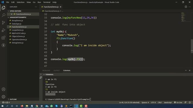 Functions In JavaScript | Anonymous Function In JavaScript | Arrow Functions смотреть онлайн
